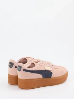 Damen Puma – Platform Sneaker aus Veloursleder in
