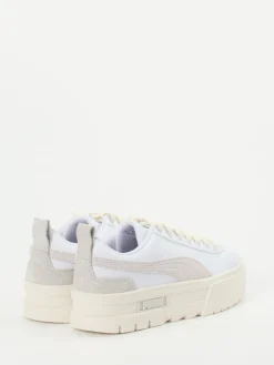 – Platform Sneaker aus Leder Offwhite*Puma Clearance