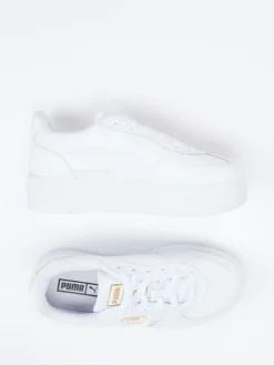 Damen Puma – Platform Sneaker aus Glattleder