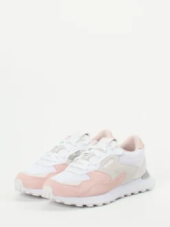 Damen Puma – Retro-Sneaker aus Textil und Veloursleder Rosé
