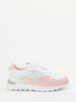 Damen Puma – Retro-Sneaker aus Textil und Veloursleder Rosé