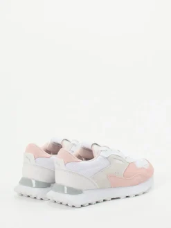 Damen Puma – Retro-Sneaker aus Textil und Veloursleder Rosé