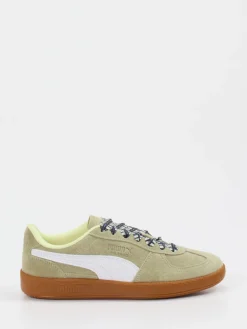 Damen Puma – Retro-Sneaker aus Veloursleder salbei