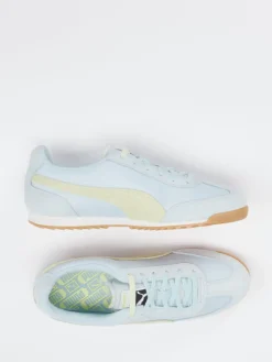 Damen Puma – Retro-Sneaker aus Veloursleder in Pastell
