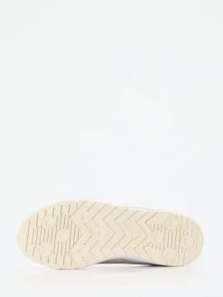 Damen Puma – Sneaker aus Glattleder in mit Goldakzenten