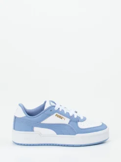 Damen Puma – Sneaker aus Leder in Hellblau-