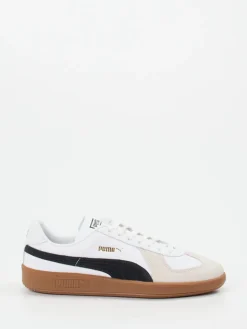 Damen Puma – Sneaker aus Leder mit Gummisohle