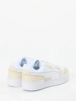 Damen Puma – Sneaker aus Leder mit Pastellakzenten