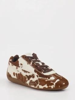 Damen Puma – Sneaker aus Leder mit Kuhfell-Optik