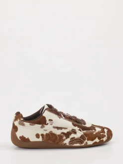 Damen Puma – Sneaker aus Leder mit Kuhfell-Optik