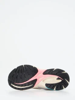 Damen Puma – Sneaker aus Mesh und Synthetikleder Hellgrau