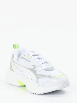 Damen Puma – Sneaker aus Textil mit Neon-Details
