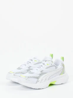 Damen Puma – Sneaker aus Textil mit Neon-Details