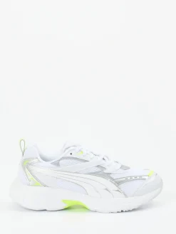 Damen Puma – Sneaker aus Textil mit Neon-Details