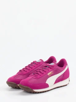 – Sneaker aus Textil und Veloursleder magenta*Puma Best