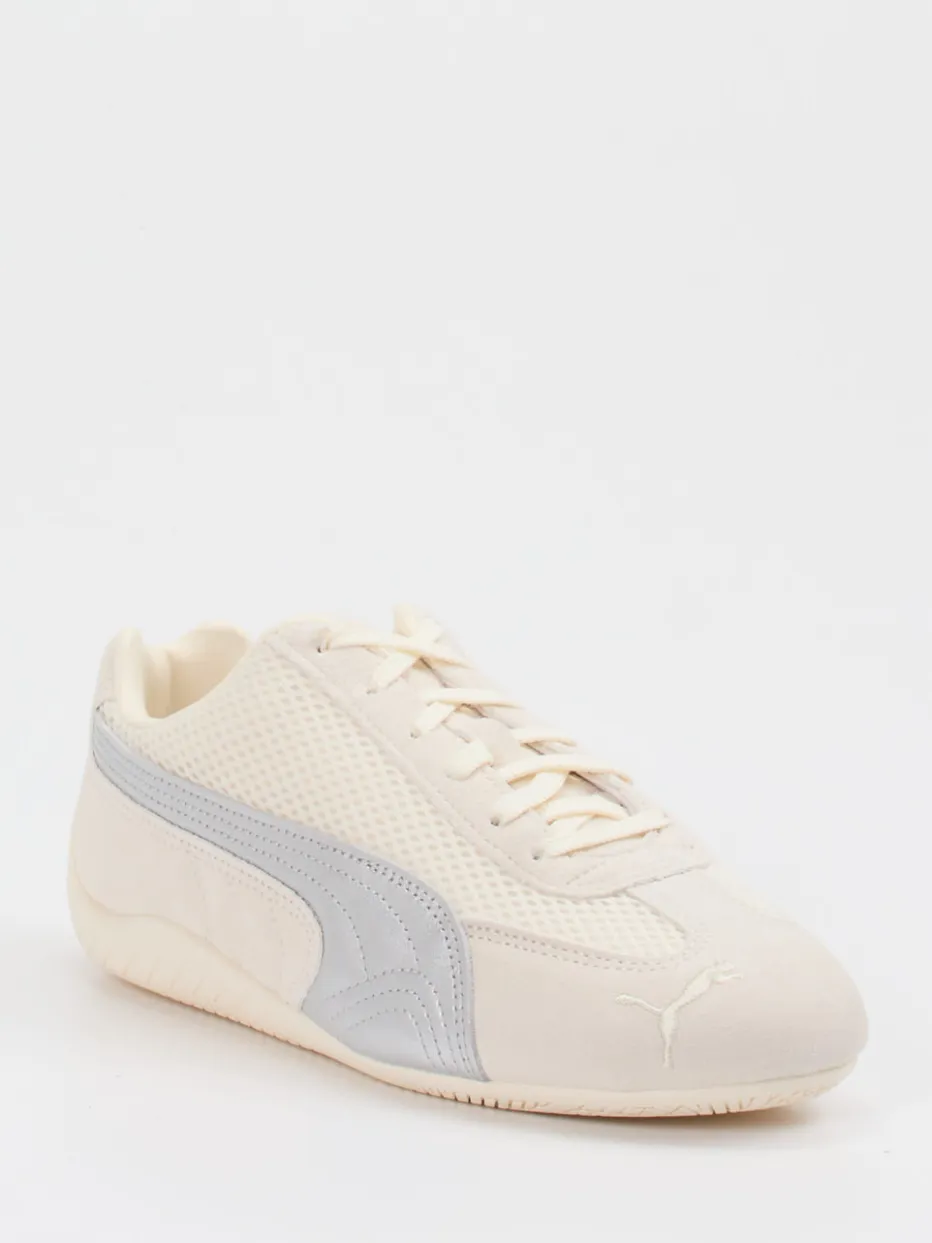 – Sneaker aus Veloursleder und Mesh creme*Puma Hot