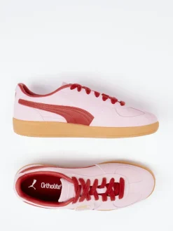 Damen Puma – Sneaker aus Veloursleder in Rosé