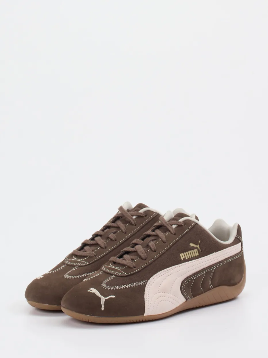 – Sneaker aus Veloursleder schoko*Puma Sale