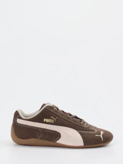 – Sneaker aus Veloursleder schoko*Puma Sale