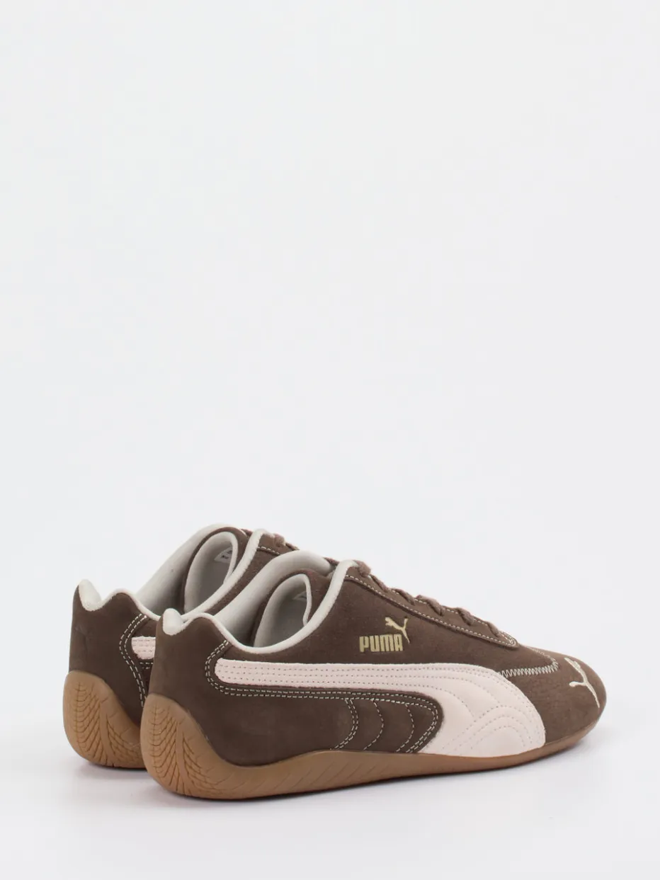 – Sneaker aus Veloursleder schoko*Puma Sale