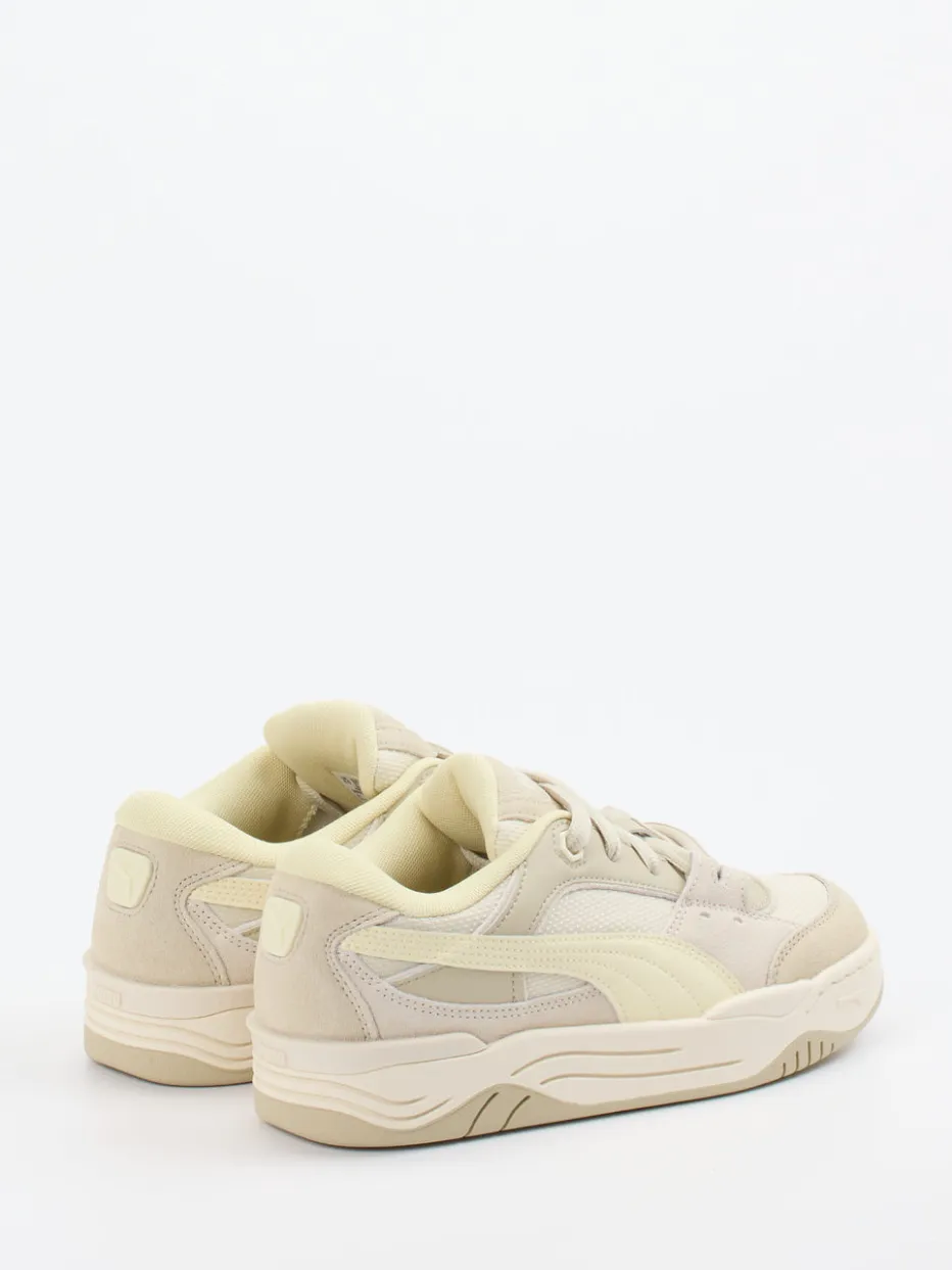 Damen Puma – Sneaker aus Veloursleder Beige