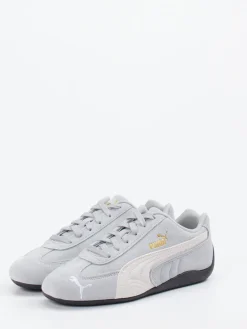 Damen Puma – Sneaker aus Veloursleder in Hell