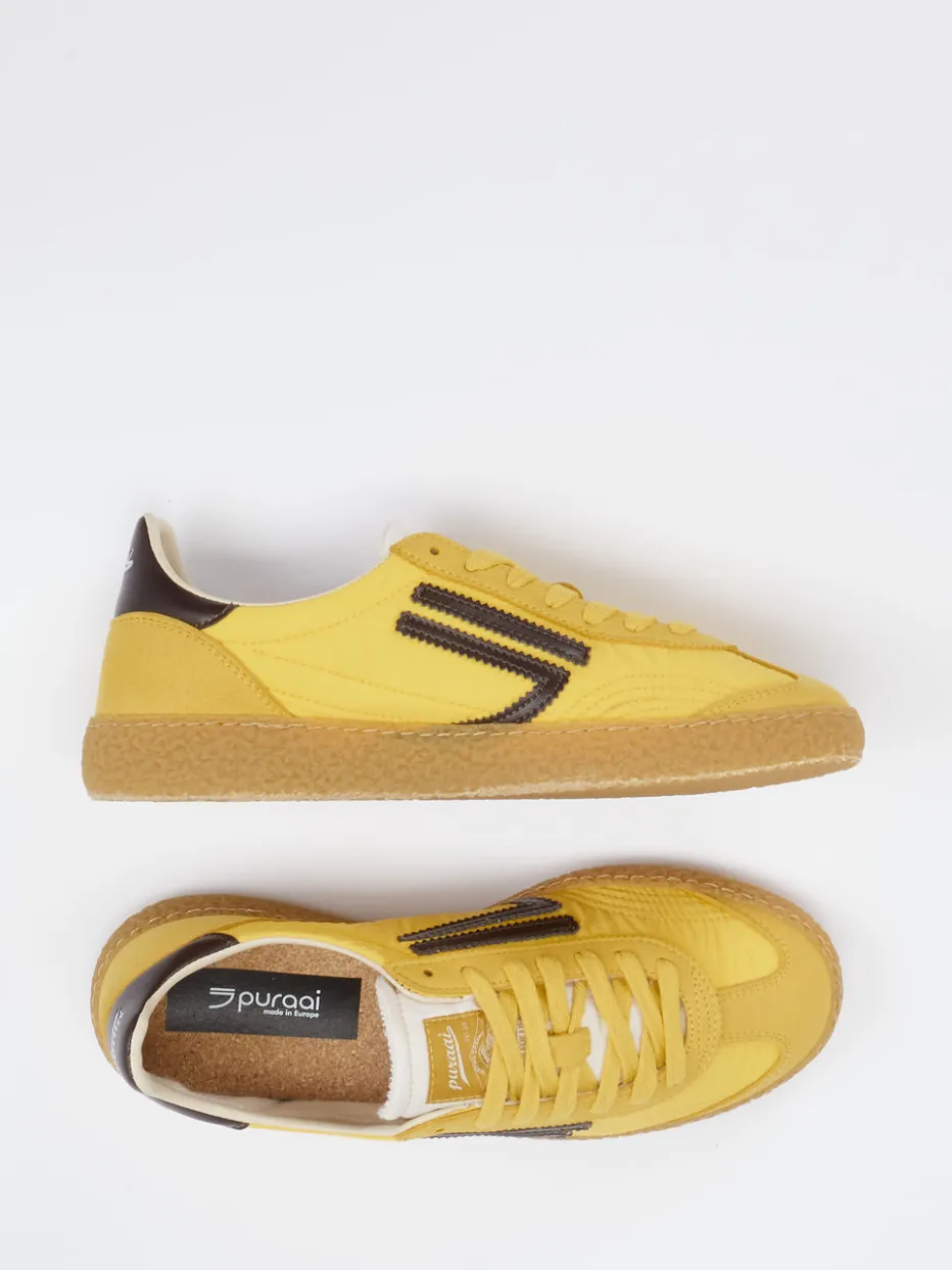 – Retro-Sneaker aus Veloursleder/Textil*Puraai Best