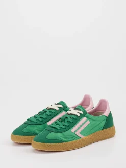 Damen Puraai – Retro-Sneaker aus Velour/Textil in