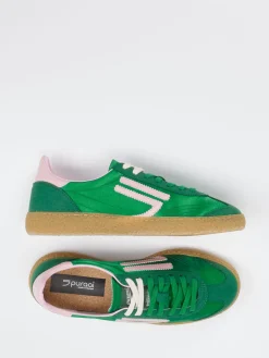 Damen Puraai – Retro-Sneaker aus Velour/Textil in
