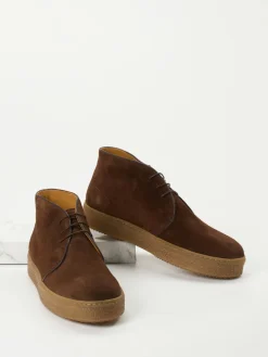 Herren Quarvif – Desert Boots aus Veloursleder schoko