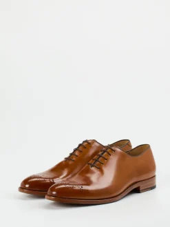 – Oxford aus Kalbleder in Cognac*Quarvif New
