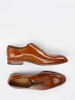 – Oxford aus Kalbleder in Cognac*Quarvif New