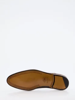 – Oxford-Schnürschuh aus Glattleder Dunkel*Quarvif Outlet