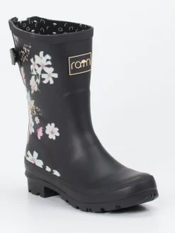– Gummistiefel aus Gummi mit Blumenmuster*Rajn Online
