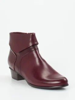 – Ankle Boots aus Lammleder bordeaux*Ralph Harrison Discount