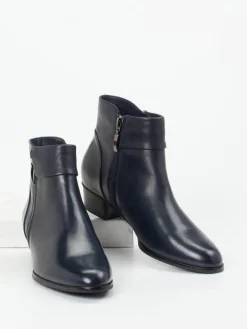 – Ankle Boots aus Lammleder Dunkel*Ralph Harrison Online