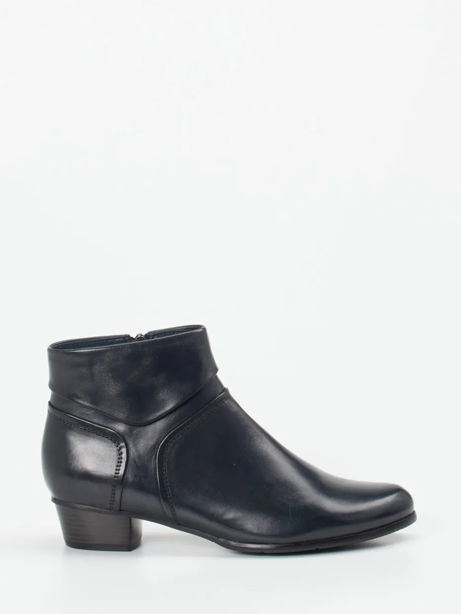 Damen Ralph Harrison – Ankle Boots aus Lammleder dunkel
