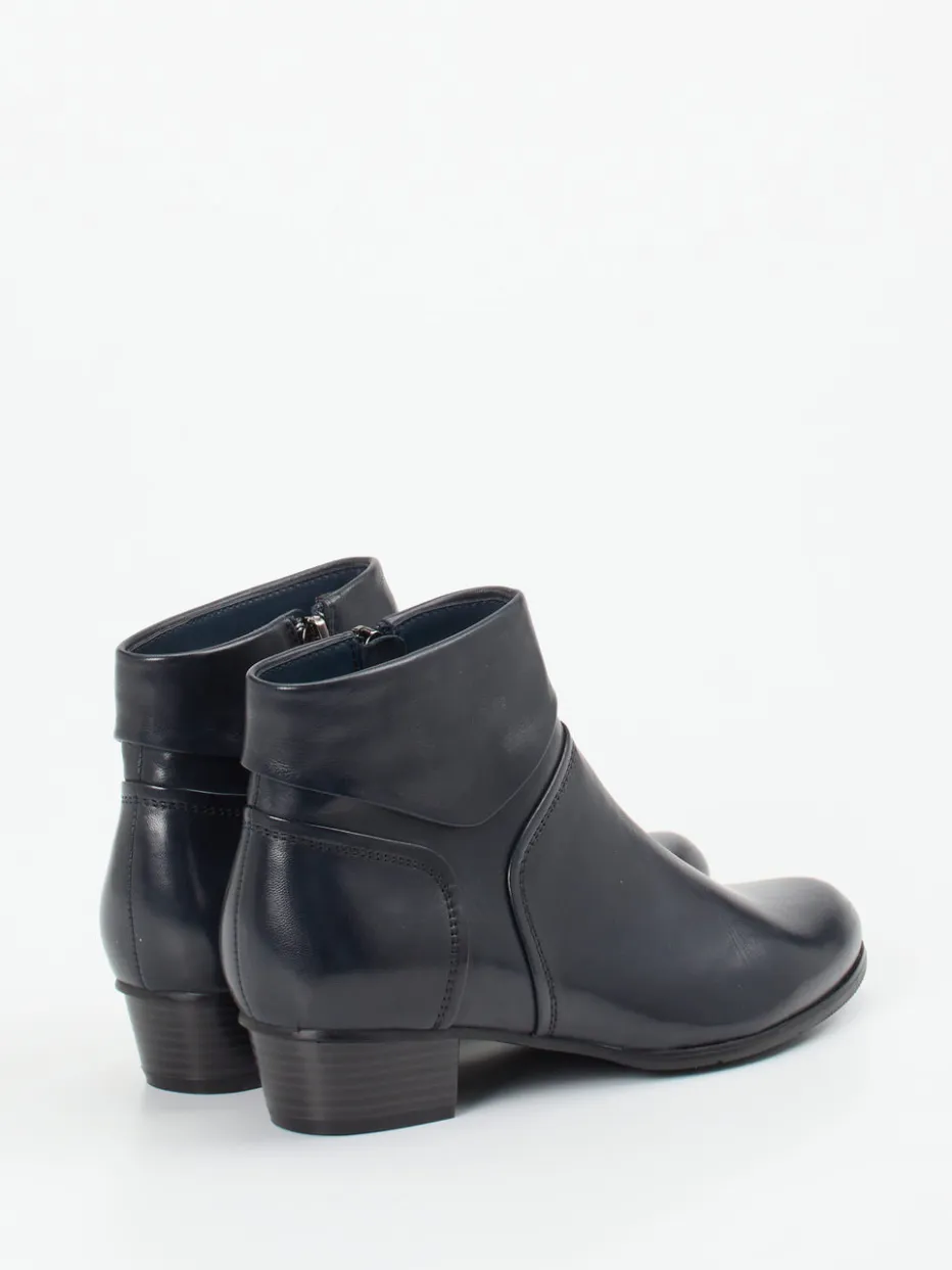 Damen Ralph Harrison – Ankle Boots aus Lammleder dunkel