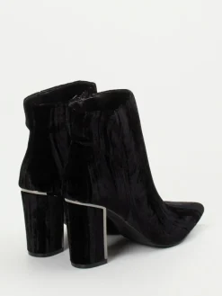 Damen Ralph Harrison – Ankle Boots aus Samt-Textil