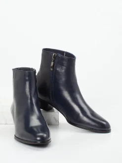 Damen Ralph Harrison – Ankle Boots aus Lammleder Dunkel