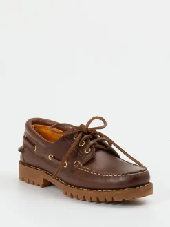 Damen Ralph Harrison – Bootsschuh aus Kalbleder schoko