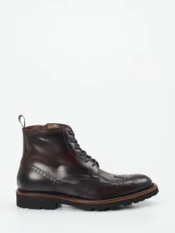 Ralph Harrison – Brogue-Boots aus Kalbleder dunkel*Ralph Harrison Edition