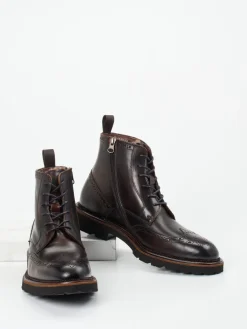 Ralph Harrison – Brogue-Boots aus Kalbleder dunkel*Ralph Harrison Edition