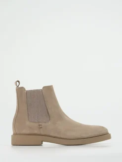 – Chelsea Boots aus Veloursleder sandbeige*Ralph Harrison Clearance