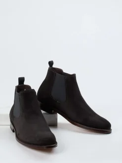 – Chelsea Boots aus Veloursleder anthrazit*Ralph Harrison New