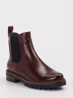 – Chelsea Boots aus Lammleder Bordeaux*Ralph Harrison Sale
