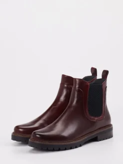 – Chelsea Boots aus Lammleder Bordeaux*Ralph Harrison Sale