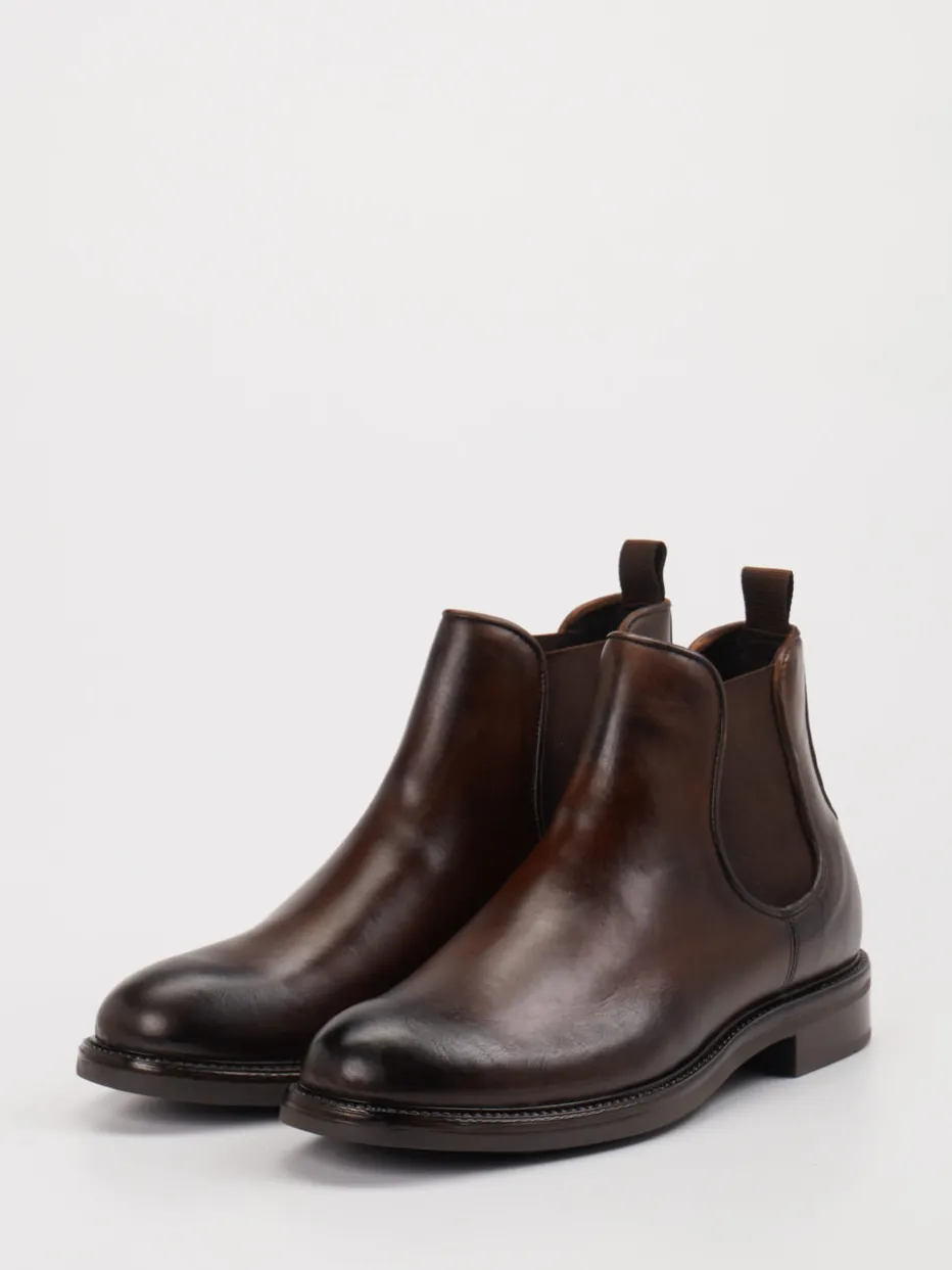Herren Ralph Harrison – Chelsea Boots aus Leder Dunkel