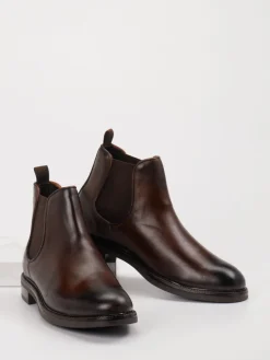 Herren Ralph Harrison – Chelsea Boots aus Leder Dunkel