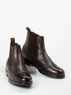 Herren Ralph Harrison – Chelsea Boots aus Kalbleder Dunkel